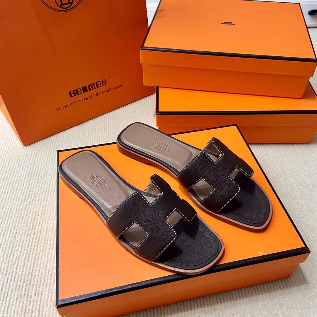 에르메스 올수공 오란 슬리퍼 샌들 스위프트 90